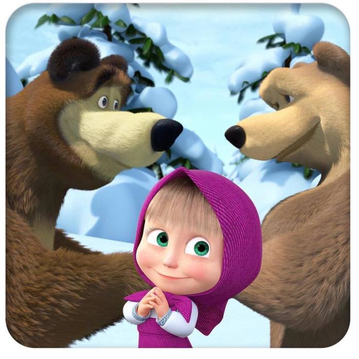 Медведица из мультсериала Маша и медведь (50 картинок)